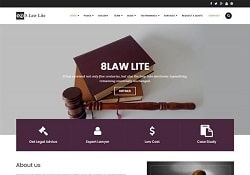 طراحی سایت وکلا - ریسپانسیو