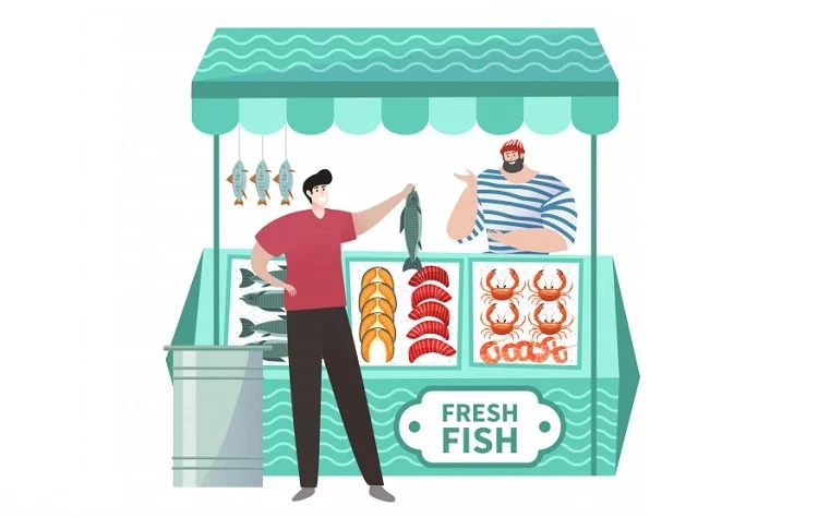 طراحی سایت ماهی فروشی و آکواریوم
